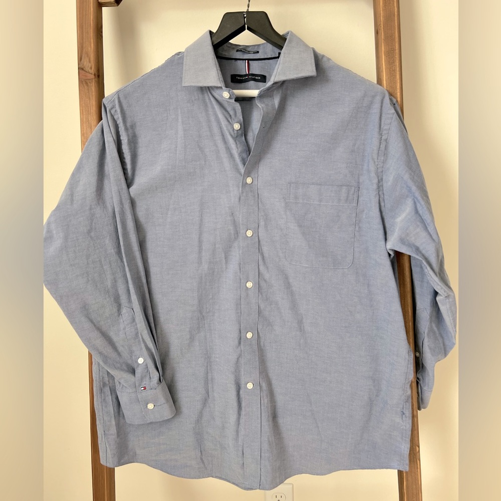 Tommy Hilfiger Mens Button Up